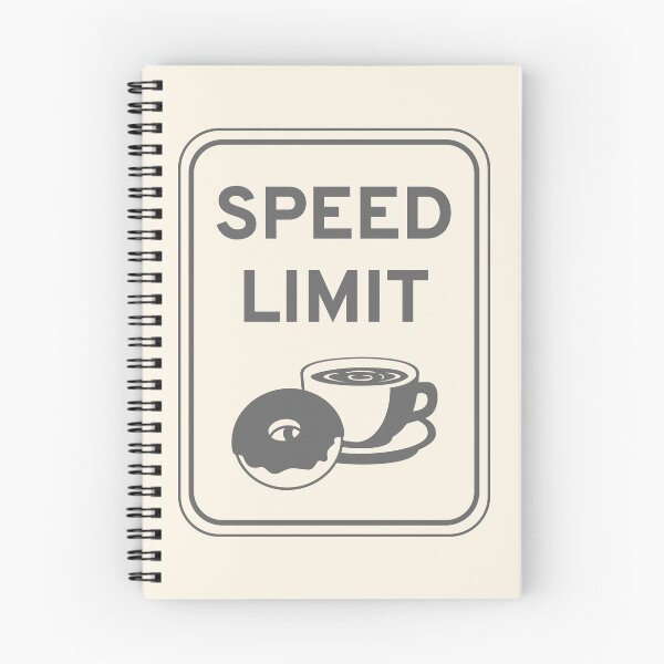 Item preview, Speed Limit: Coffee & Donuts Sign designed and sold by bob-barkwear.