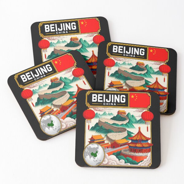 Item preview, Beijing China Travel Great Wall and Temple Art designed and sold by sky11PP.