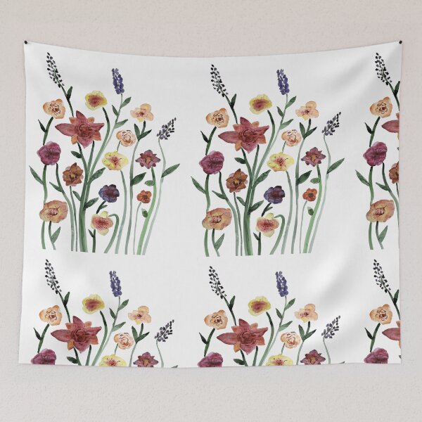 Item preview, Flowers illustration designed and sold by Yulia mozes.