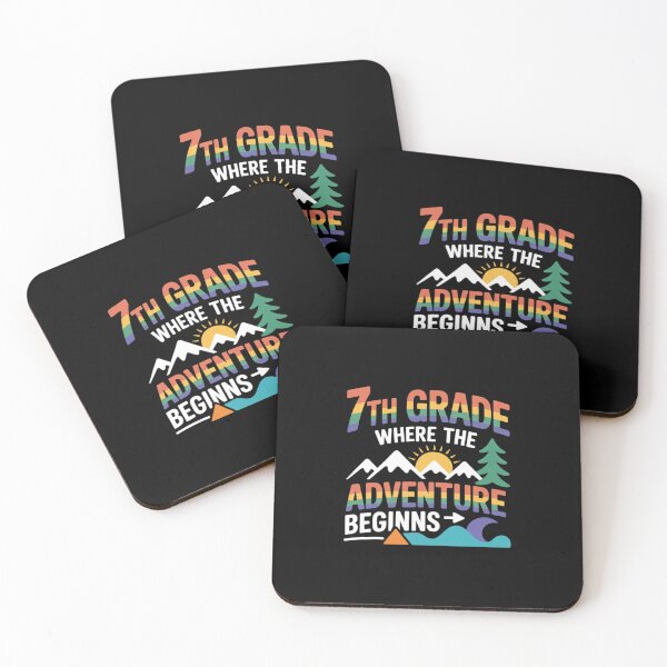 Item preview, Seventh Grade First Day of 7th Grade Let The Adventure Begin designed and sold by angolinnArt.