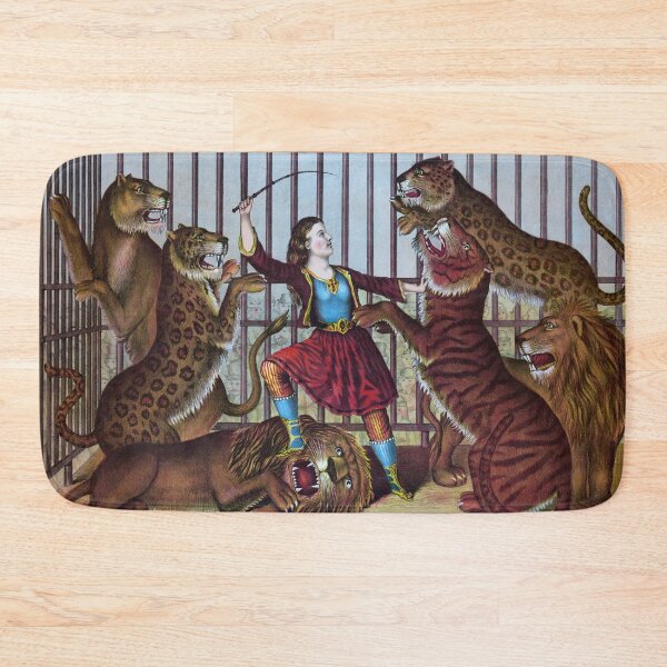 Item preview, Queen of the Lions Poster (1874) designed and sold by 19th Century in Color.