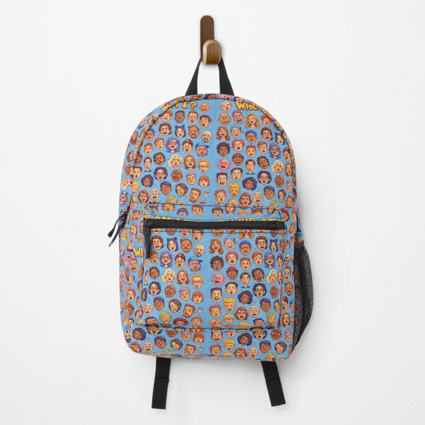 Item preview, Who Am I? - Guessing Game with Diverse Cartoon Faces designed and sold by ARTGENERATESART.