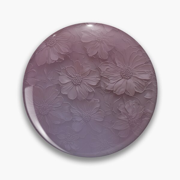 Item preview, Floral cute soft silver violet texture designed and sold by Ink-Fluence.