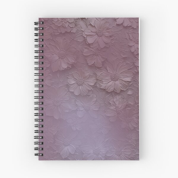 Item preview, Floral cute soft silver violet texture designed and sold by Ink-Fluence.