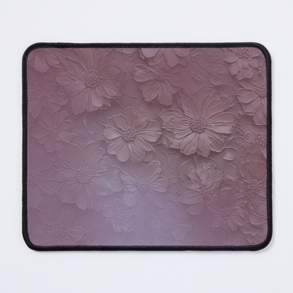 Item preview, Floral cute soft silver violet texture designed and sold by Ink-Fluence.