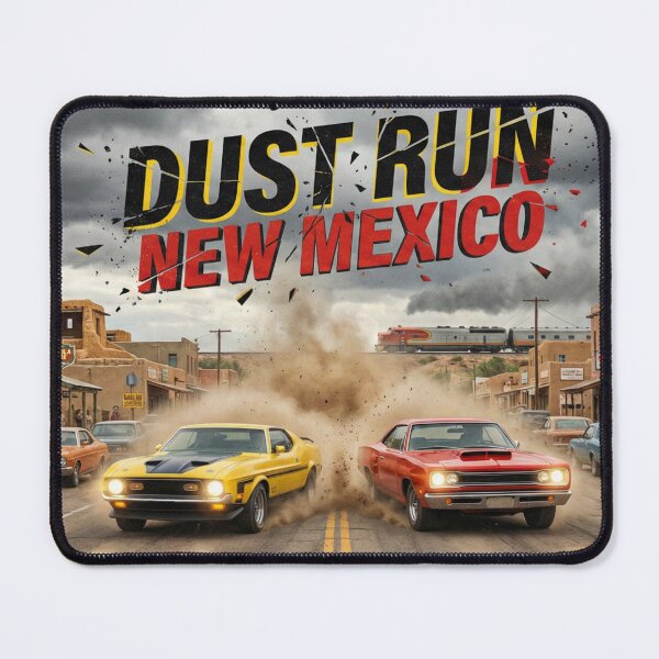 Item preview, ROAD MOVIE POSTER DUST RUN NEW MEXICO 1971 designed and sold by VERYOLDROAD BY AXTON BROWNING .