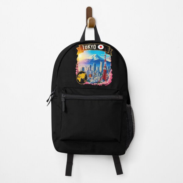 Item preview, Tokyo Japan Travel Mount Fuji and Tokyo Tower Art designed and sold by sky11PP.