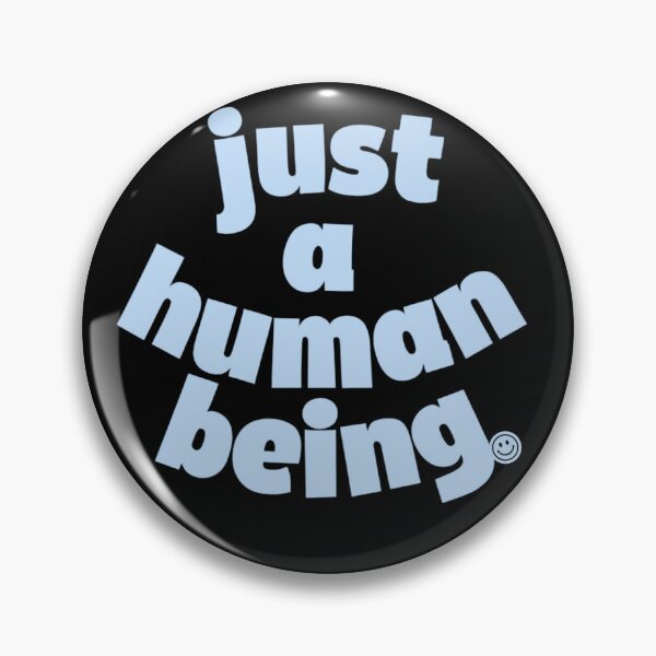 Item preview, just a human being. smiley face designed and sold by Stefrait-7.