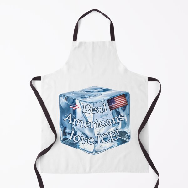 Item preview, Real Americans love ICE! designed and sold by Kid Wits Ink  "Wise enough to leave a lasting impression!".