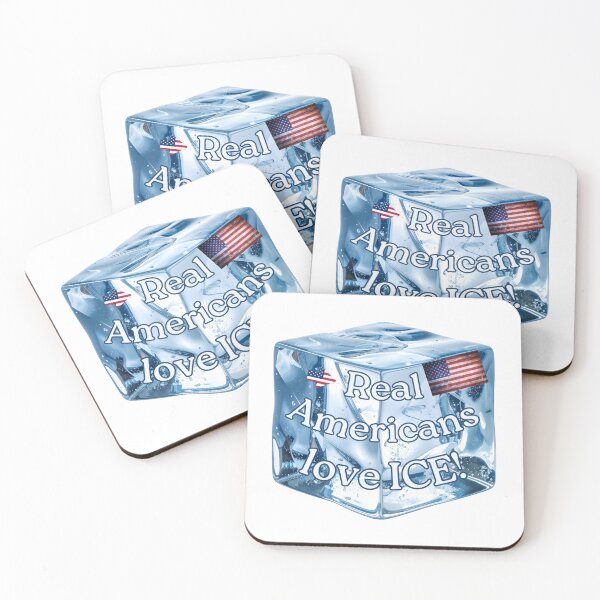 Item preview, Real Americans love ICE! designed and sold by Kid Wits Ink  "Wise enough to leave a lasting impression!".