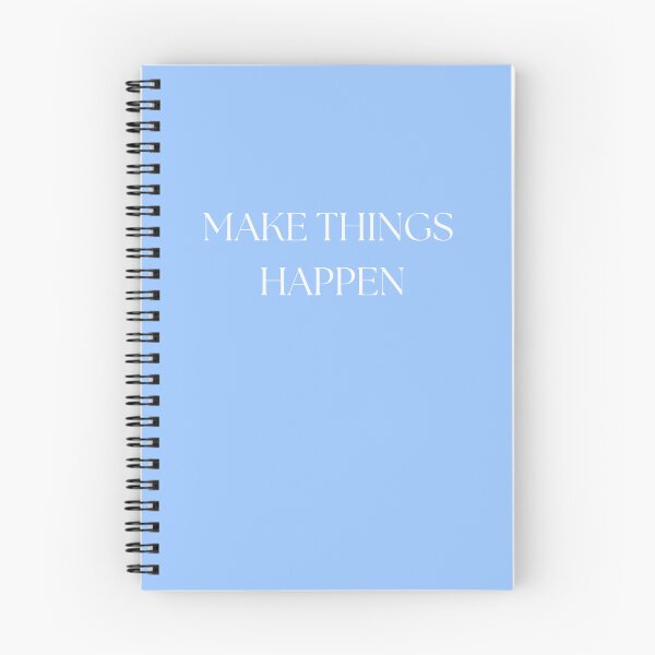 Item preview, Make Things Happen - Calm Sky Blue Edition designed and sold by Maryam_ART.