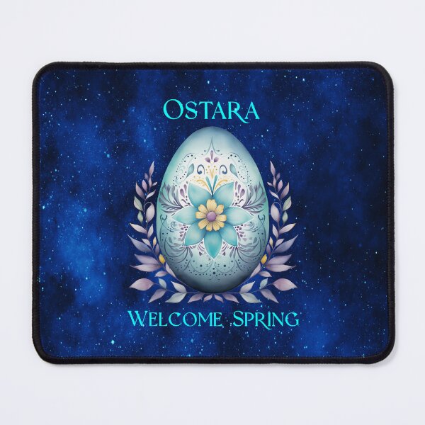 Item preview, Mystic Bloom of Ostara — Cosmic Egg of Spring Renewal designed and sold by MysticOzzy.