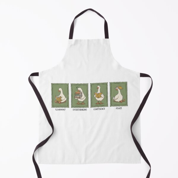 Item preview, Funny Reading Goose for Book Lovers designed and sold by FreshVibe Prints.