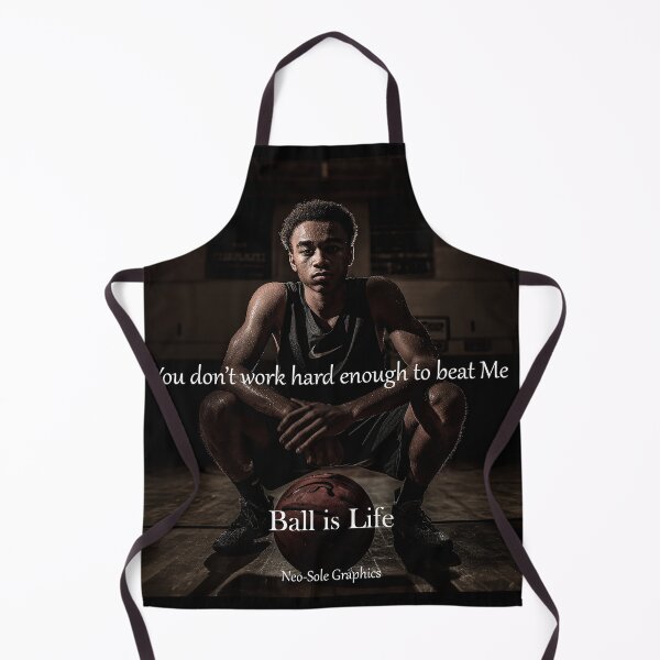 Item preview, Ball is Life Work Hard designed and sold by NeoSoleGraphics.
