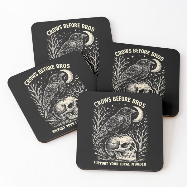Item preview, CROWS BEFORE BROS  SUPPORT YOUR LOCAL MURDER designed and sold by emilydabblese.