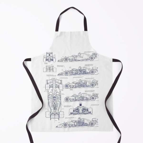 Item preview, Formula Race Car Blueprint – Motorsport Poster designed and sold by Motorline44.