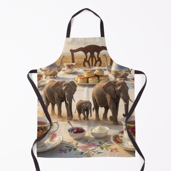 Item preview, Elephants Come to Tea designed and sold by Tridentulus.