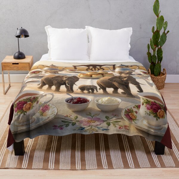 Item preview, Elephants Come to Tea designed and sold by Tridentulus.