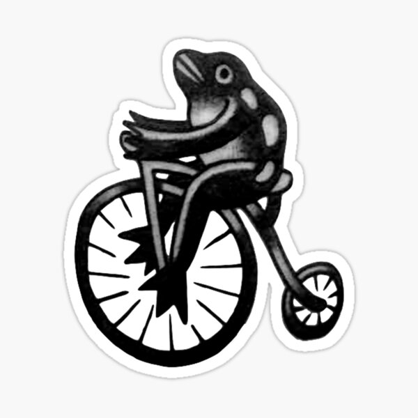 frog bike stickers