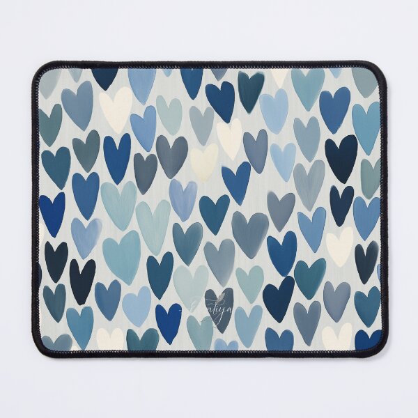 Item preview, Blue hear rain designed and sold by Elentiya-art.
