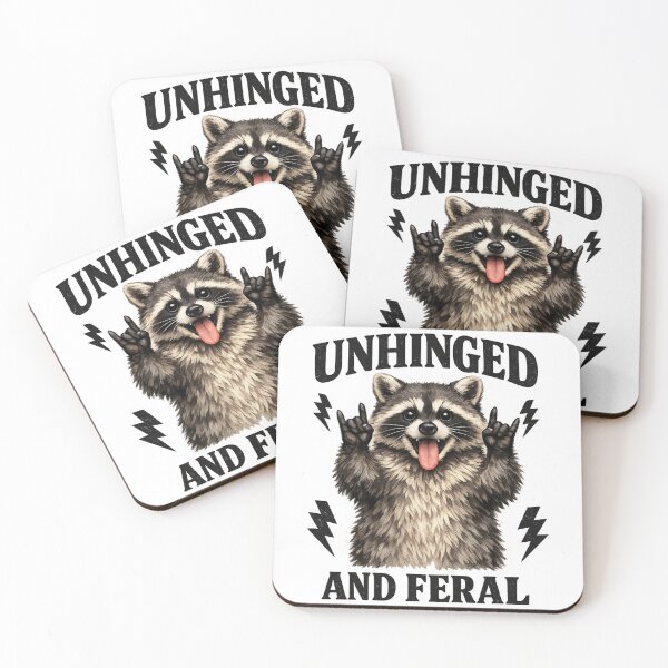 Item preview, UNHINGED AND FERAL designed and sold by emilydabblese.