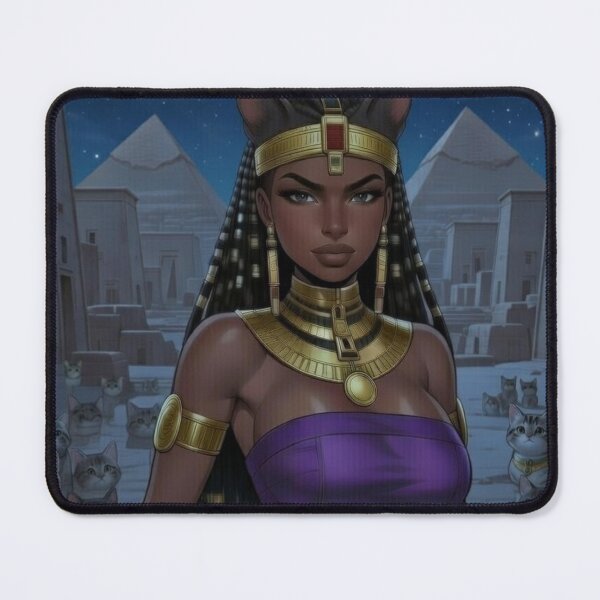 Item preview, Bastet (Bast) – Ancient Egyptian Goddess of Protection, Joy, Home & Sacred Feminine Power designed and sold by BlackStarsCreations.