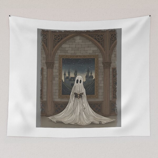 Item preview, Ghost Reading book lover  designed and sold by Boutkimaewab.