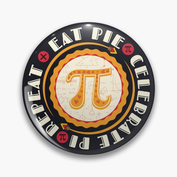 Item preview, Pi Day Eat Pie Funny Math Celebration Design designed and sold by DaVinciFeather.