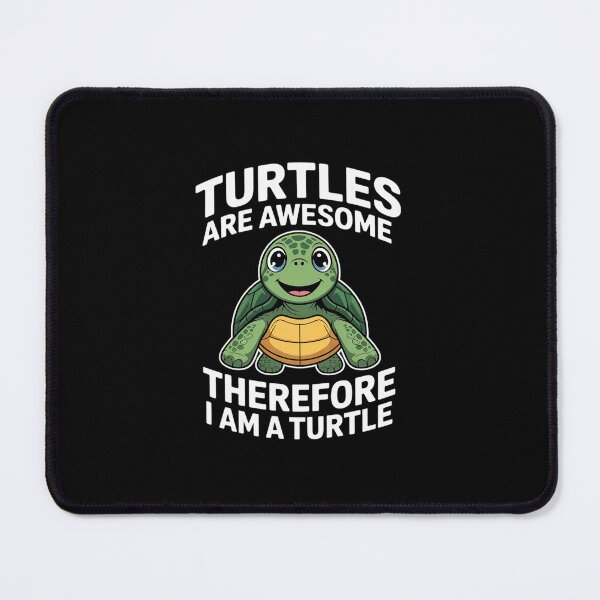 Item preview, Turtles Are Awesome I'm Awesome Therefore I'm A Turtle designed and sold by MarkLeedsArt.