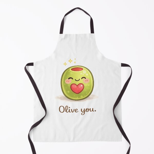 Item preview, Olive You – Cute Kawaii Olive Love designed and sold by MIArt Studio.