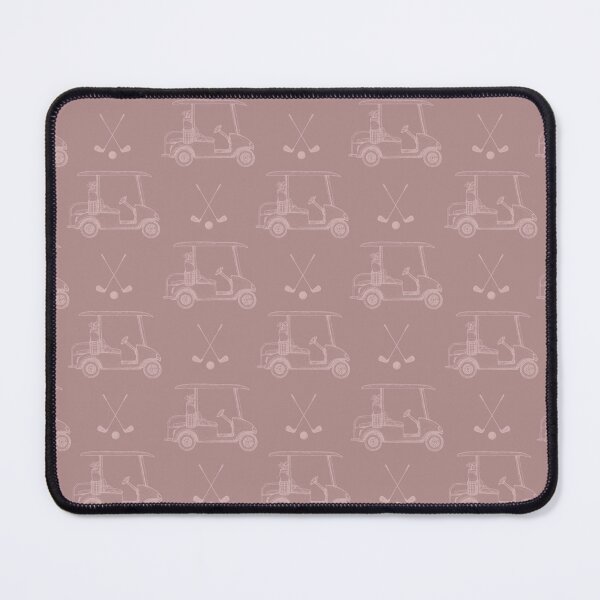 Item preview, Tonal Golf Carts & Clubs on Dusty Gray Pink designed and sold by KSimpson838.