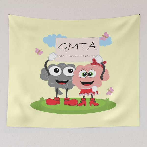Item preview, GMTA- Great Minds Think Alike/ Brain Boss Collection designed and sold by MilabArt.