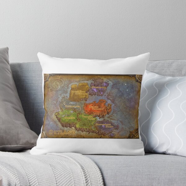 Item preview, [HD] Outland Map designed and sold by DeviantMerch.