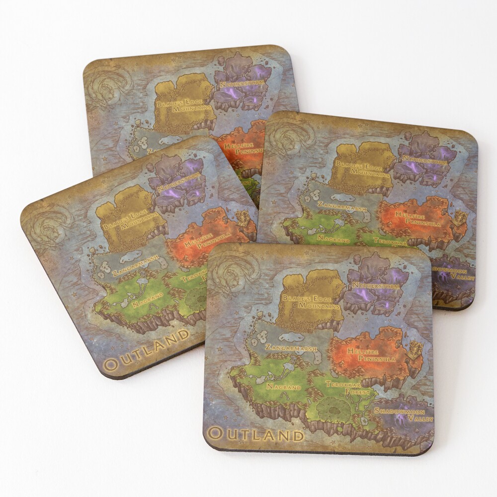 Item preview, Coasters (Set of 4) designed and sold by DeviantMerch.