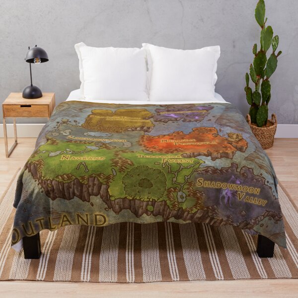 Item preview, [HD] Outland Map designed and sold by DeviantMerch.