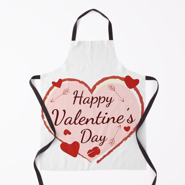 Item preview, Happy Valentine's Day Heart Frame - Cute Arrow Pink Love Illustration Art Print designed and sold by DesignArtist.ia.
