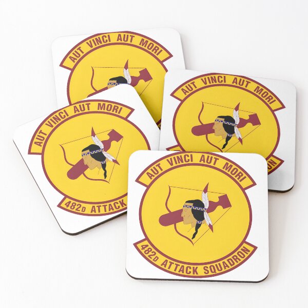 Item preview, 482d Attack Squadron Military Emblem Patch designed and sold by CharlieDesings.