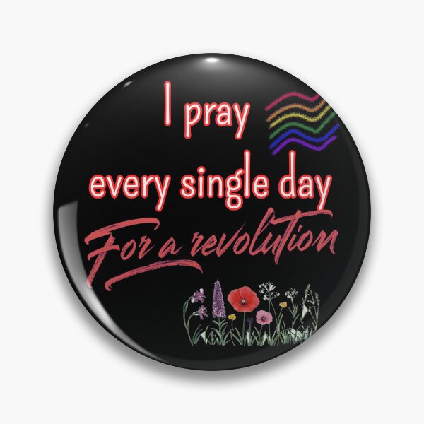 Item preview, I pray every single day for a revolution designed and sold by Stefrait-7.