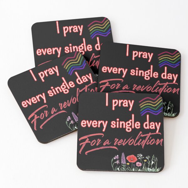 Item preview, I pray every single day for a revolution designed and sold by Stefrait-7.