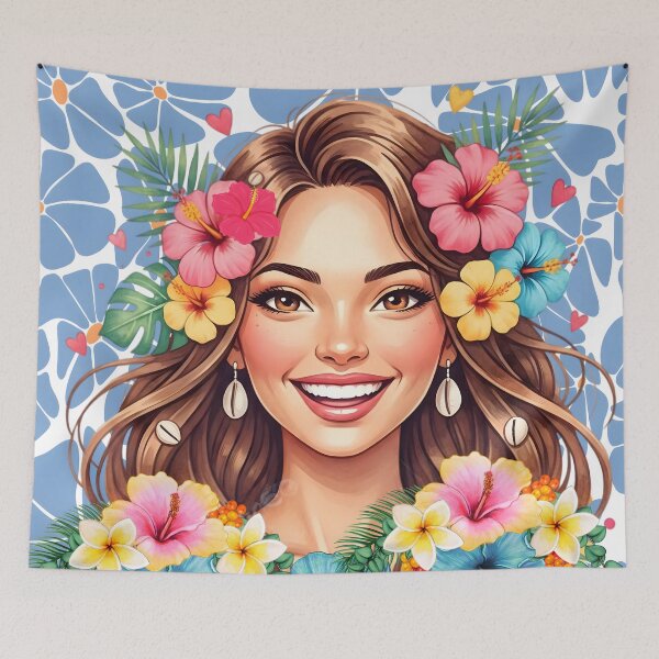 Item preview, Caribbean Joy: Tropical Watercolor Soul designed and sold by VibranPalette.