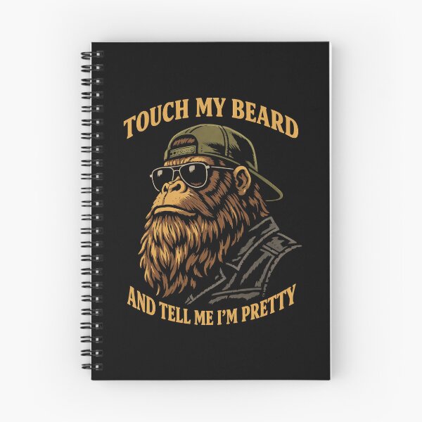 Item preview, TOUCH MY BEARD AND TELL ME I’M PRETTY designed and sold by emilydabblese.