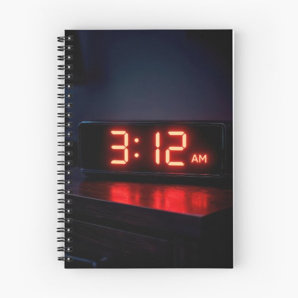 Item preview, Early Morning Glowing Red LED Clock designed and sold by Maria Dryfhout.