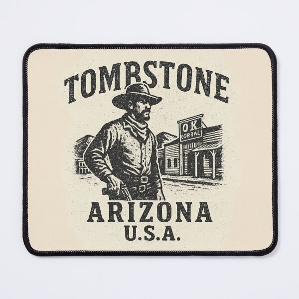 Item preview, Tombstone Arizona Old West Cowboy Shirt | Frontier Desert Town Classic Western Vintage Graphic Tee designed and sold by Eclipse 3699.