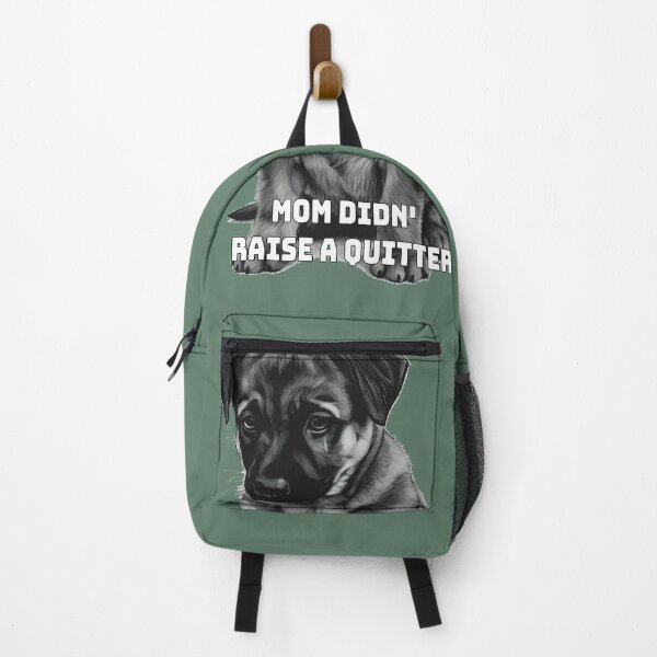 Item preview, Malinois Puppy with Sad Eyes - "Mom Didn't Raise a Quitter" designed and sold by Alan-David.