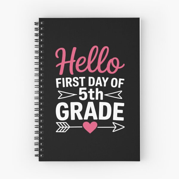 Item preview, Hello First Day of 5th Grade2 designed and sold by joyouartArt.