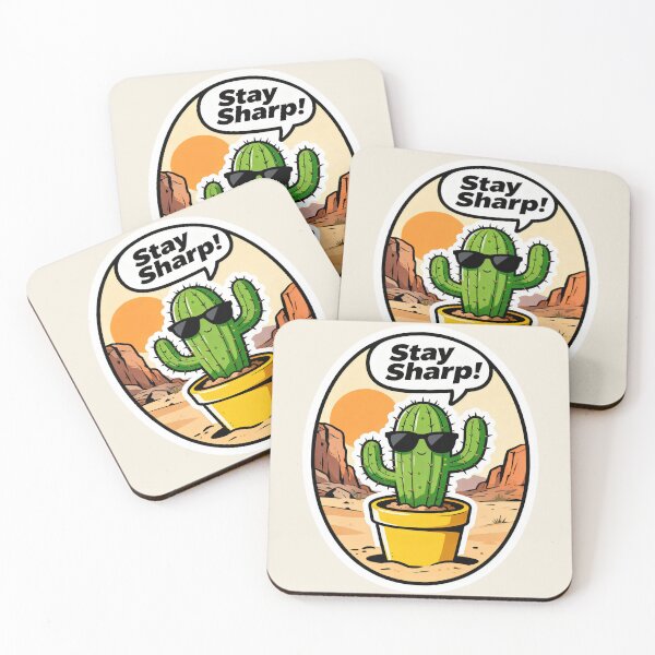 Item preview, Cool Cactus  designed and sold by Guju Stickers.