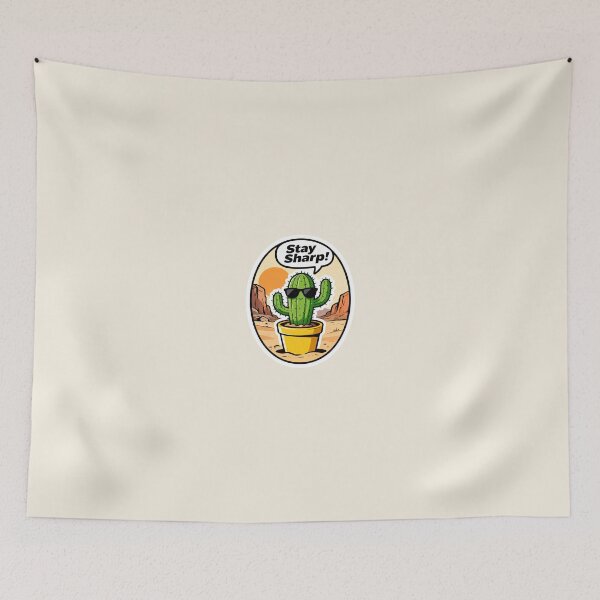 Item preview, Cool Cactus  designed and sold by Guju Stickers.