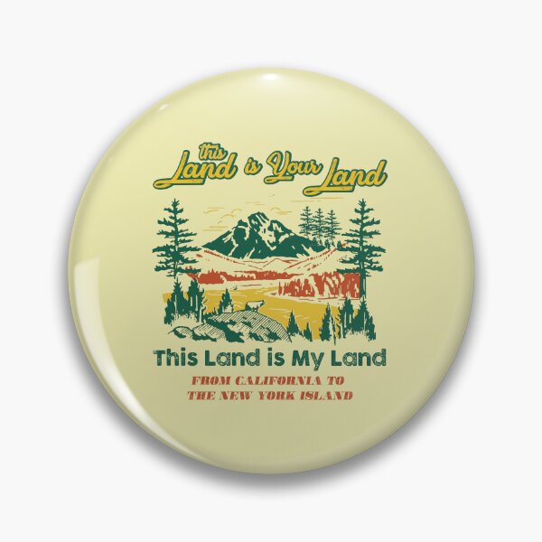 Item preview,  This land is your land. This land  is my land. designed and sold by remerasnerdas.