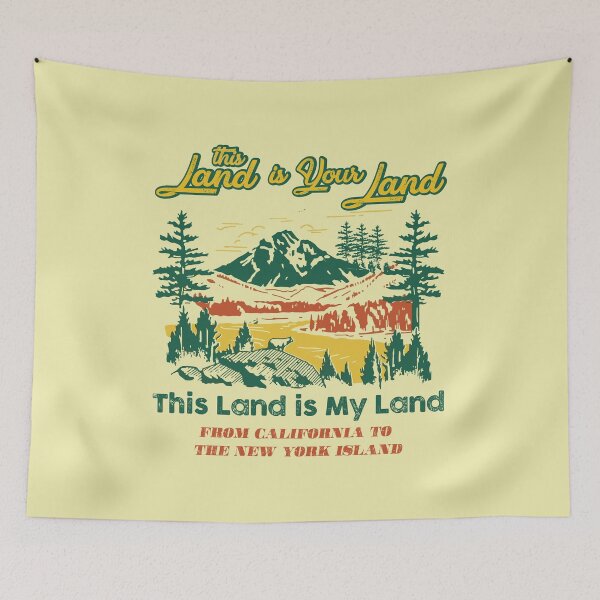Item preview,  This land is your land. This land  is my land. designed and sold by remerasnerdas.
