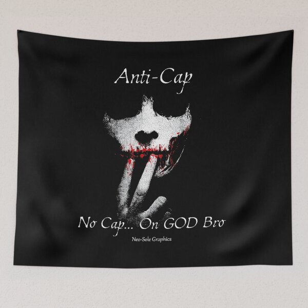 Item preview, Anti-Cap line  designed and sold by NeoSoleGraphics.